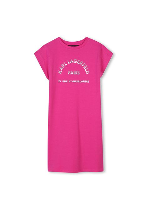 Abito con stampa KARL LAGERFELD KIDS | Z3045649J